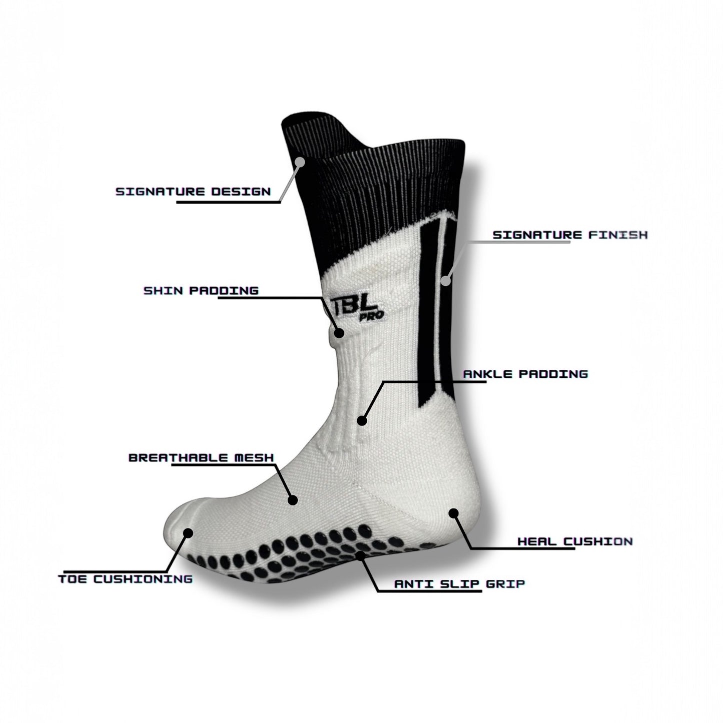 Elite 2.0 - Beginners Bundle - 3Pack Match Day Socks