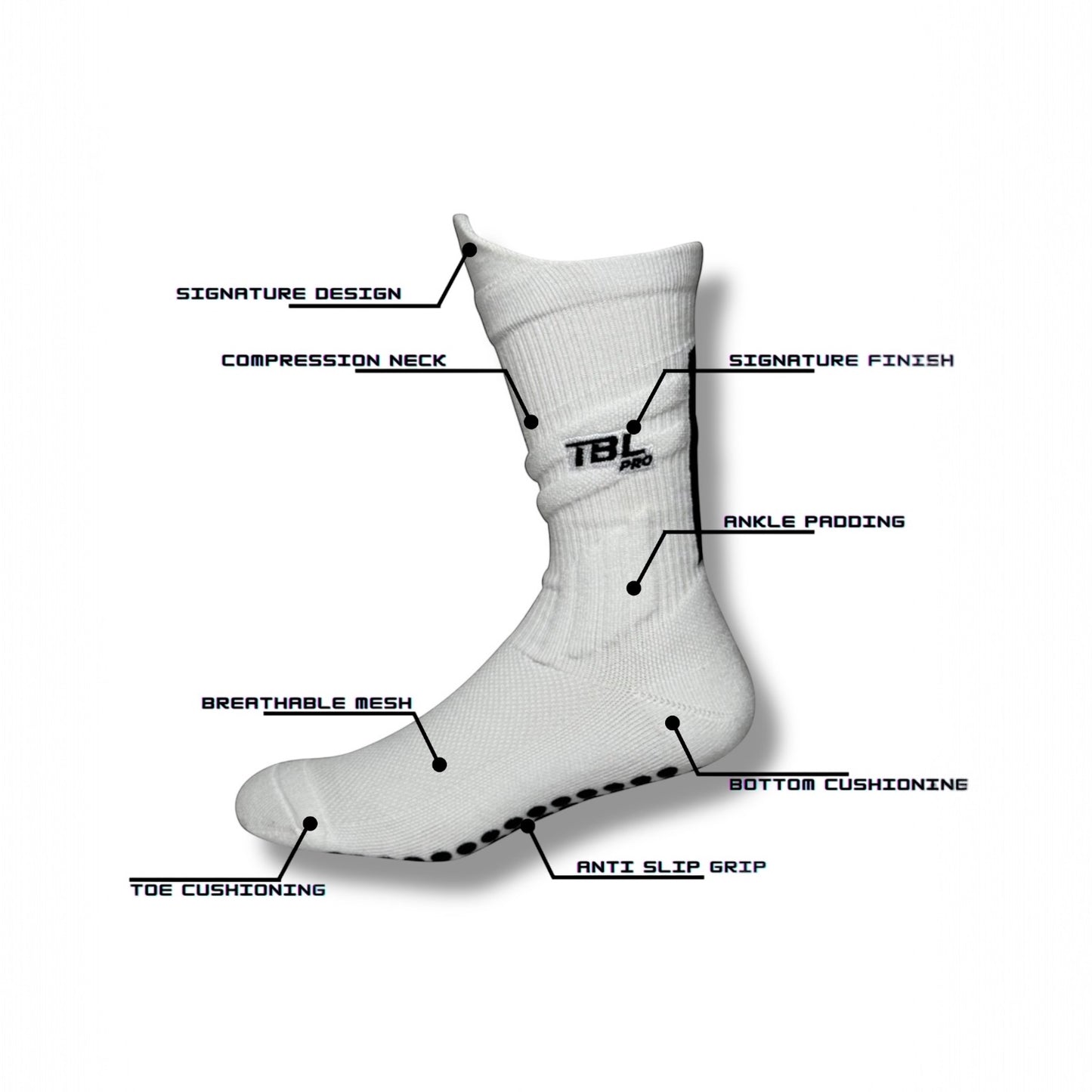 Elite 2.0 - Beginners Bundle - 3Pack Match Day Socks