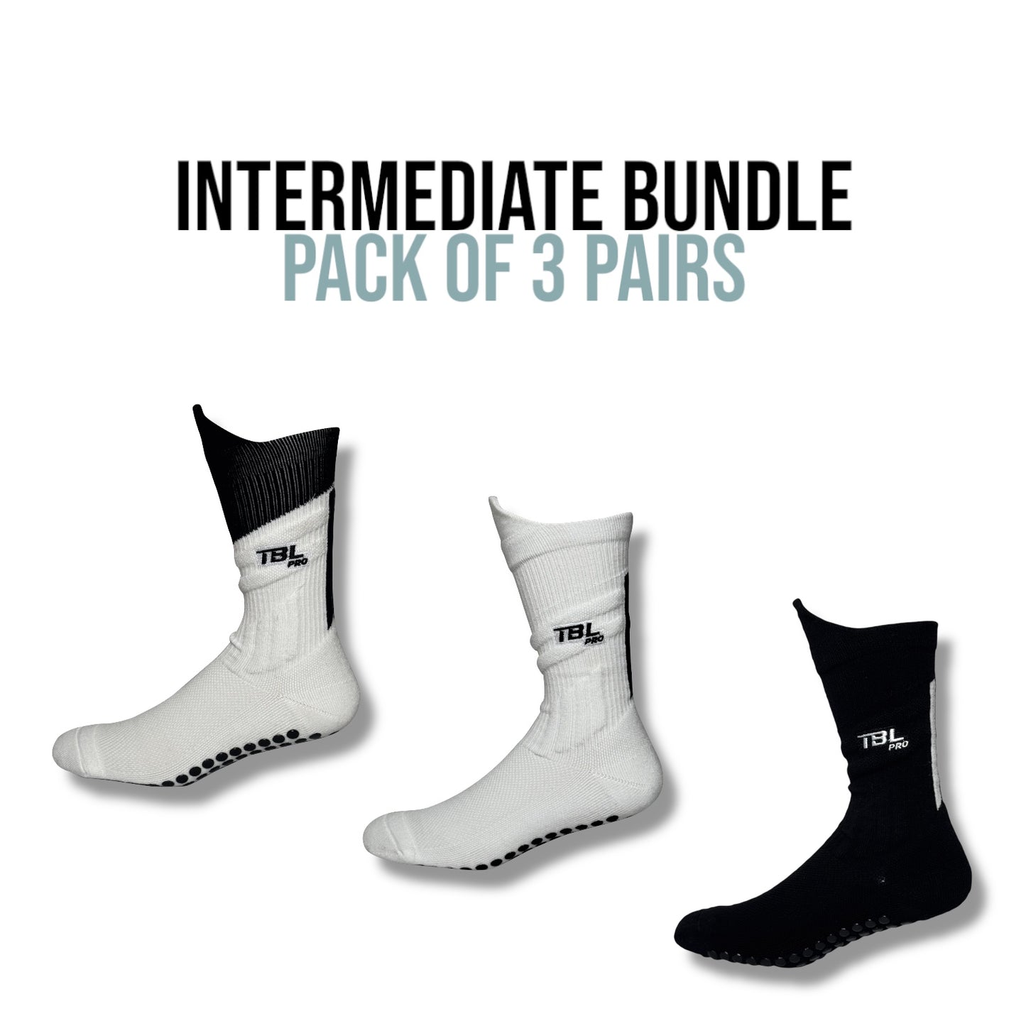 Elite 2.0 - Intermediate Bundle - 3Pack Match Day Socks
