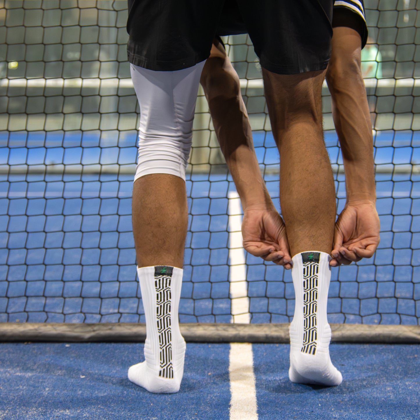 Elite 1.0 White Basic Trainning Socks