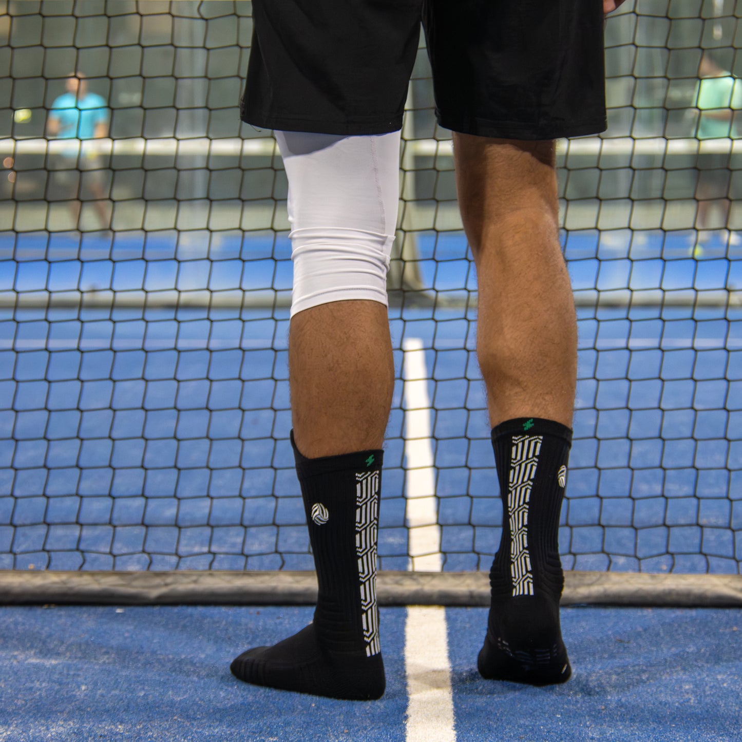 Elite 1.0 Black Volleyball Trainning Socks